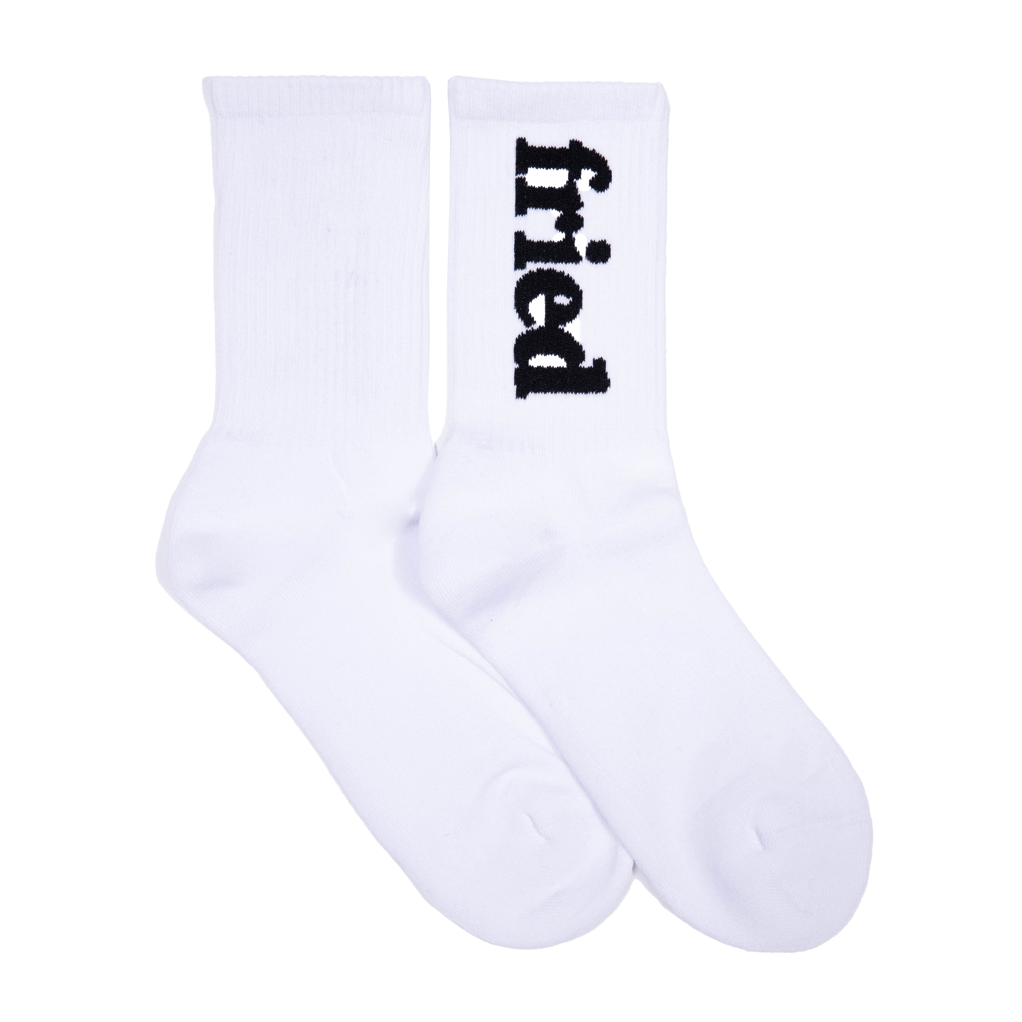 fried socks white