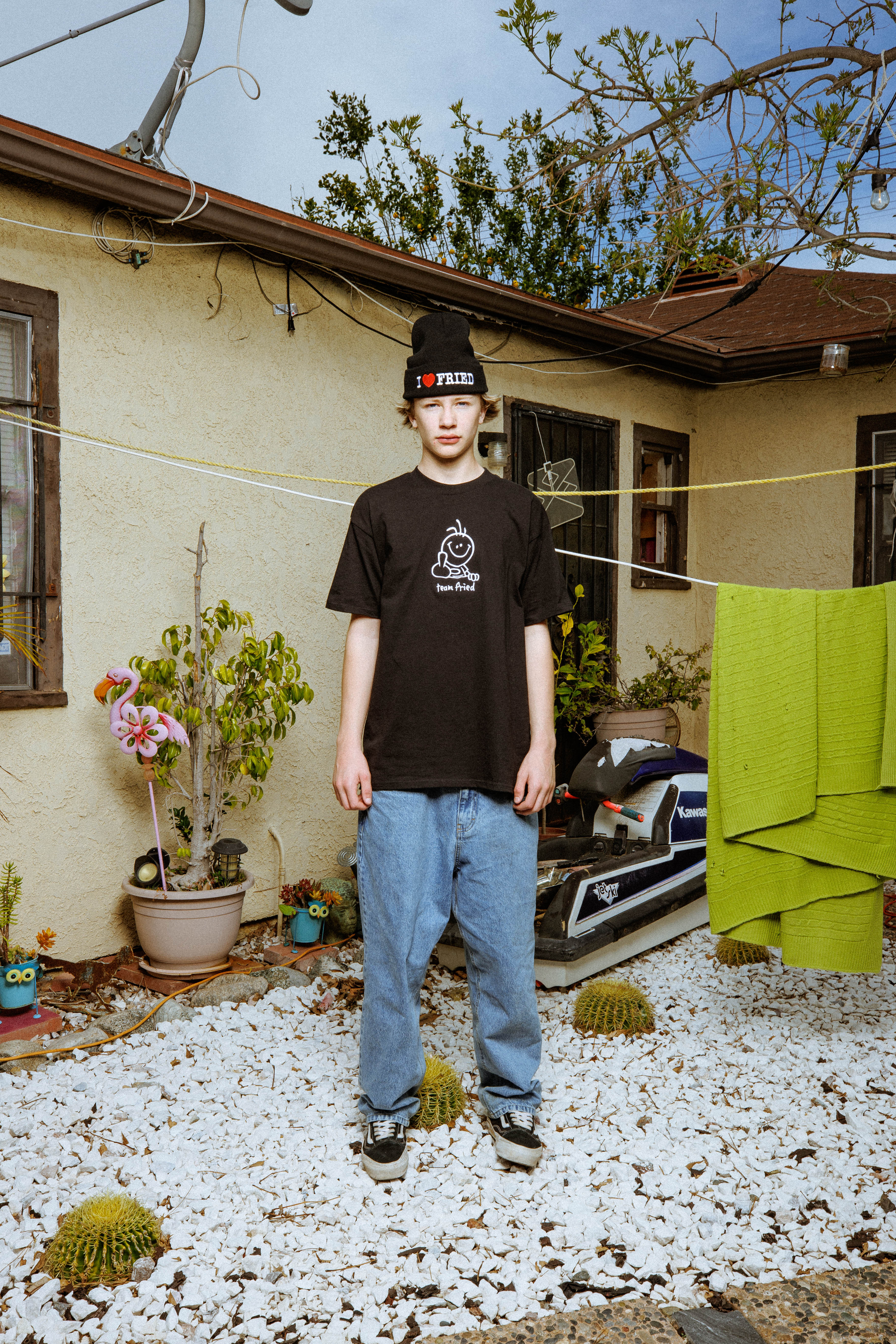 fried greetings t-shirt