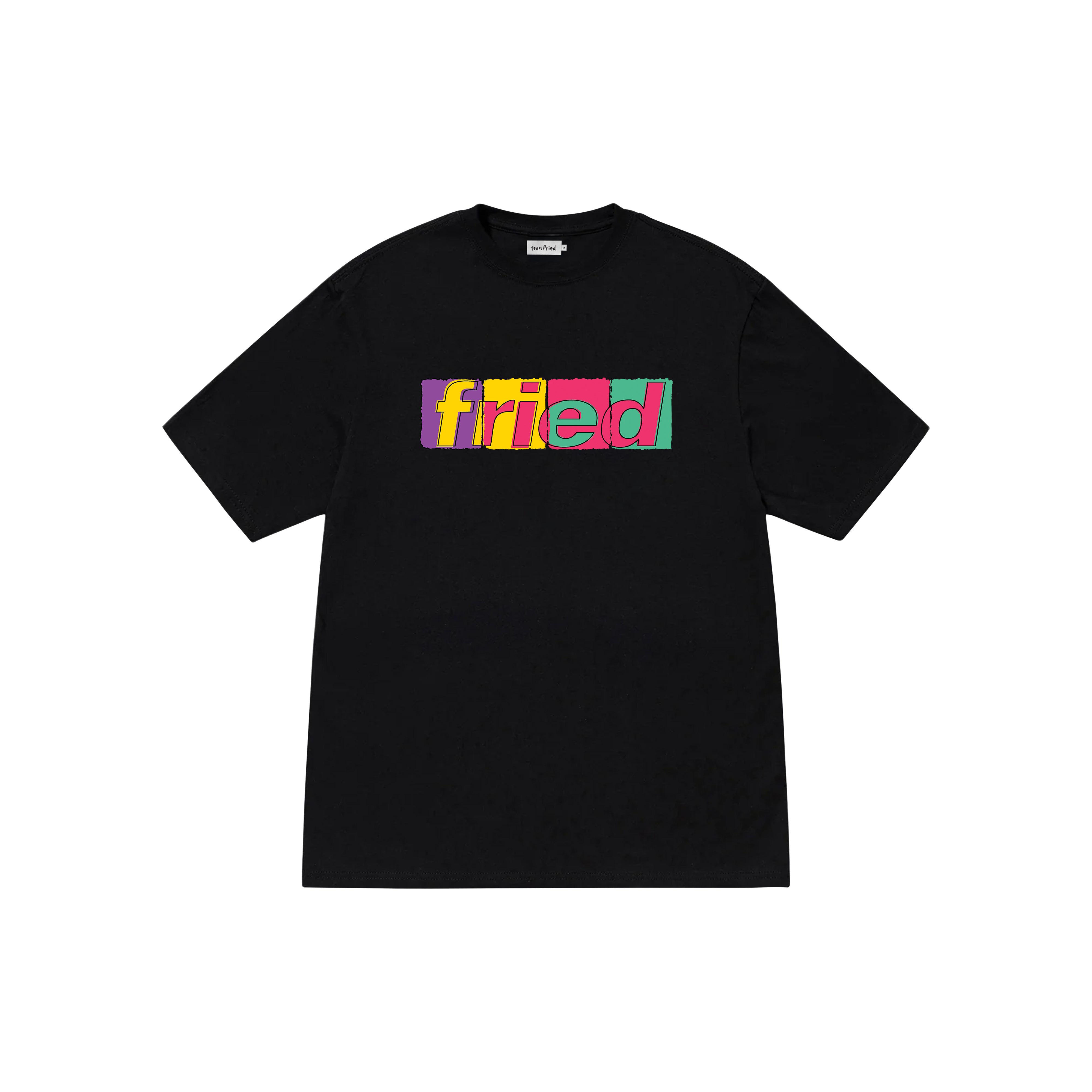 colors t-shirt black