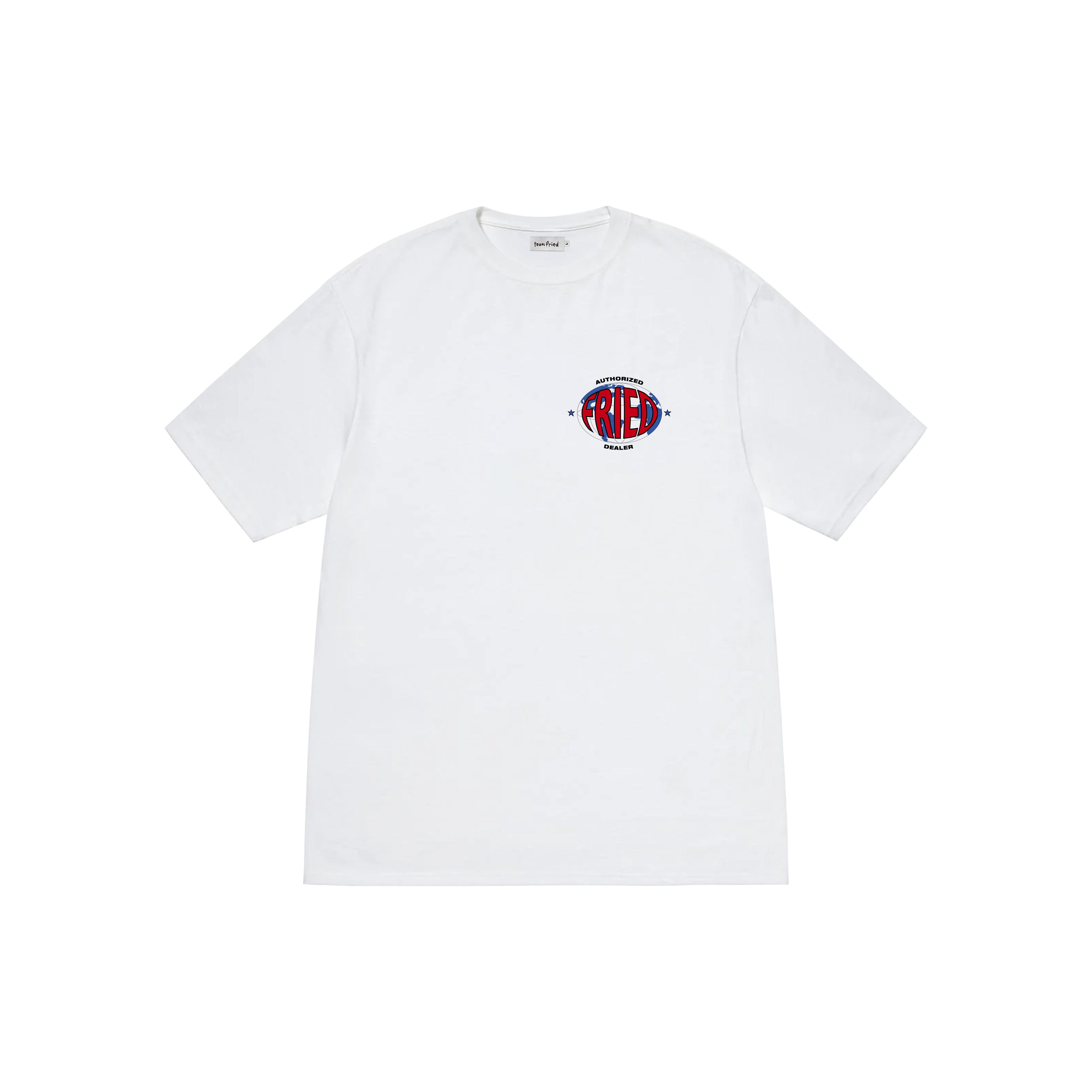 dealer t-shirt white