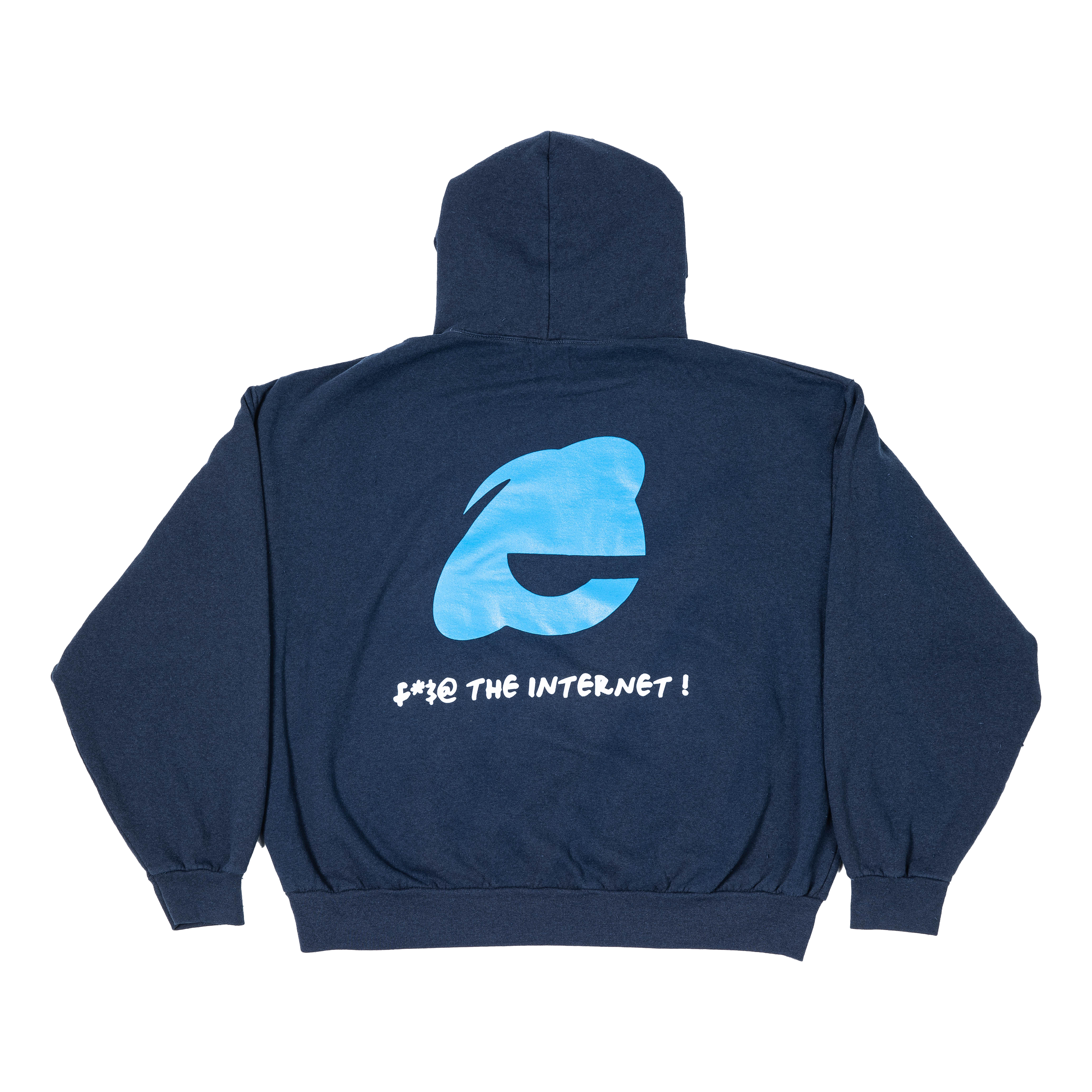 internet distressed hoodie