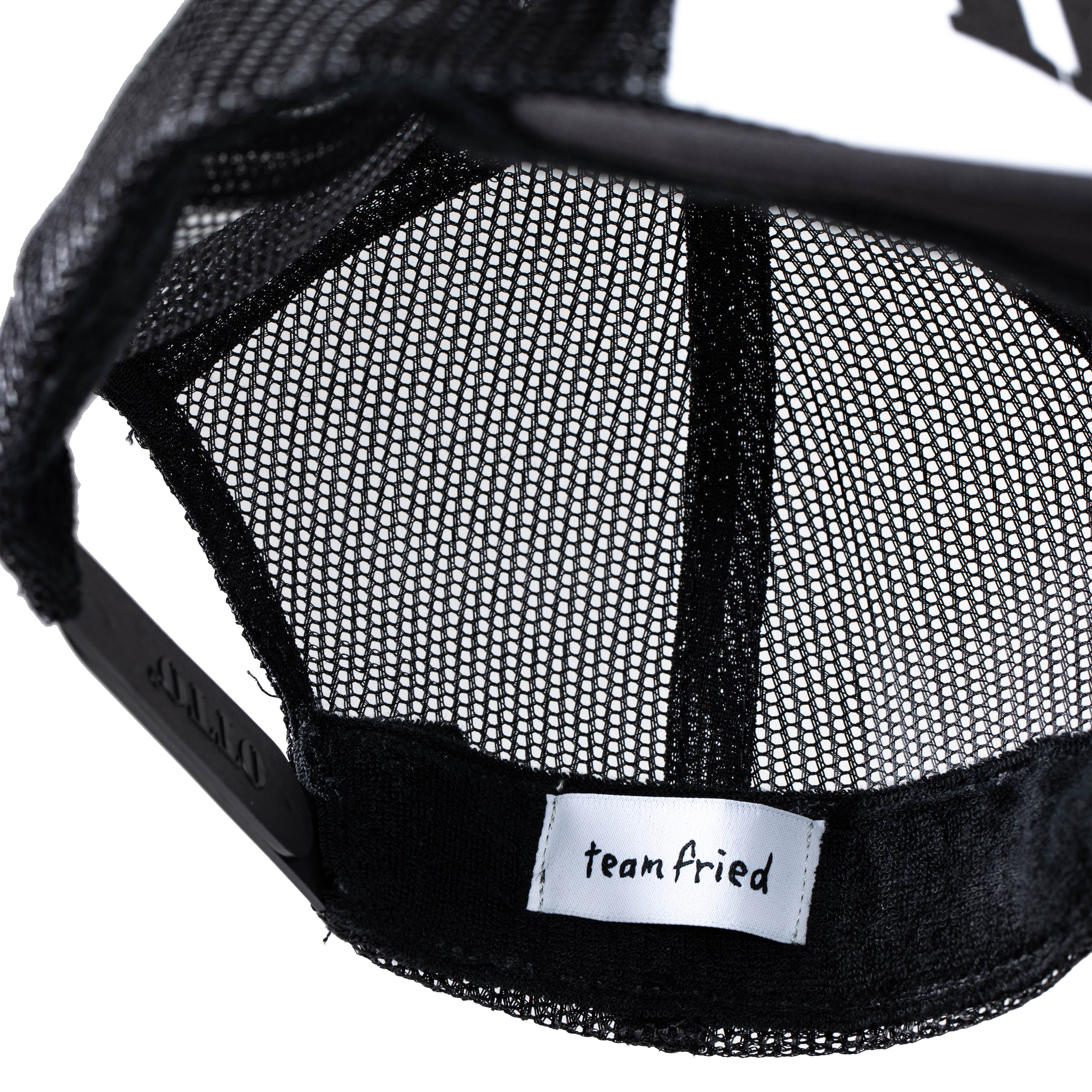 fried staple foam trucker hat