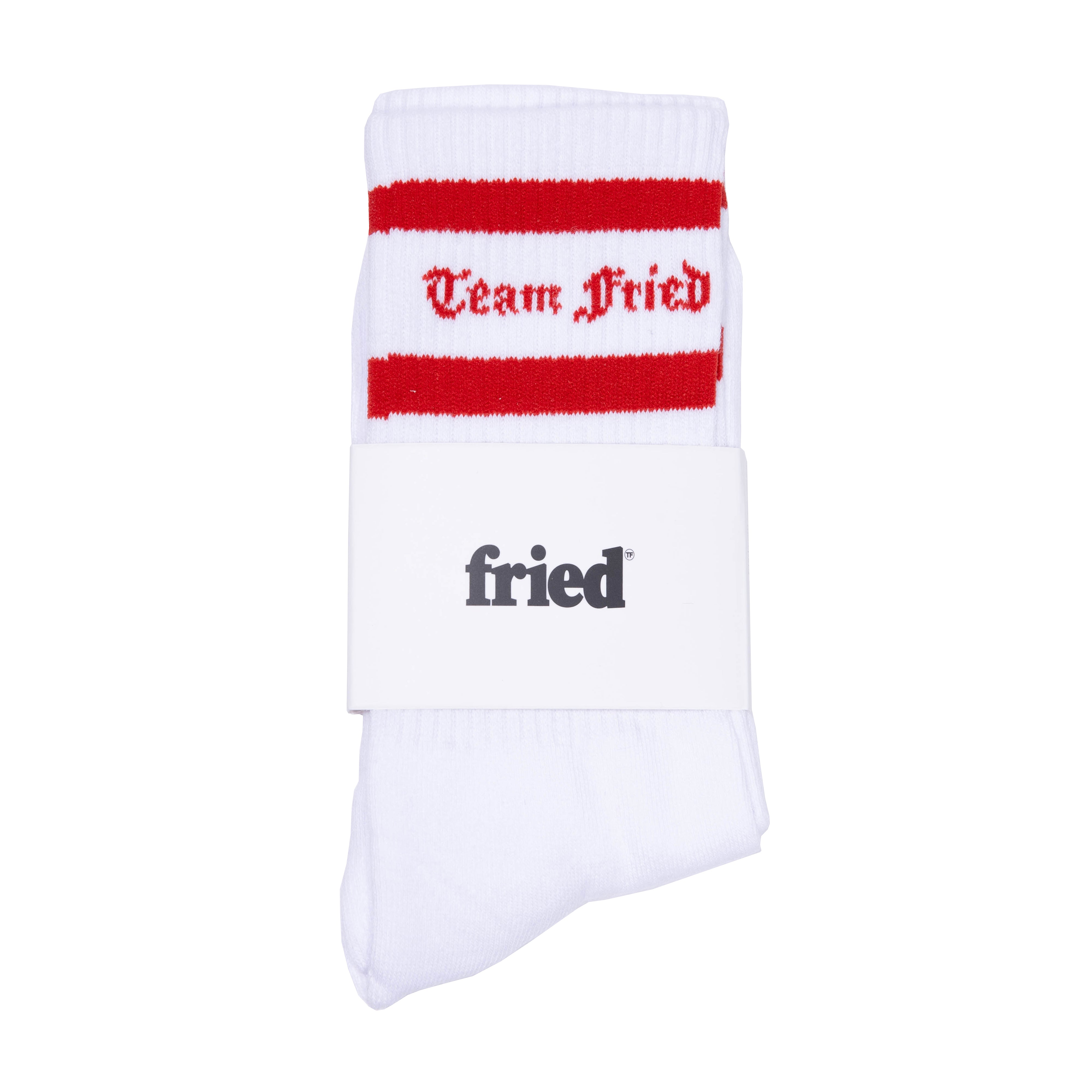 olde english socks wht/red
