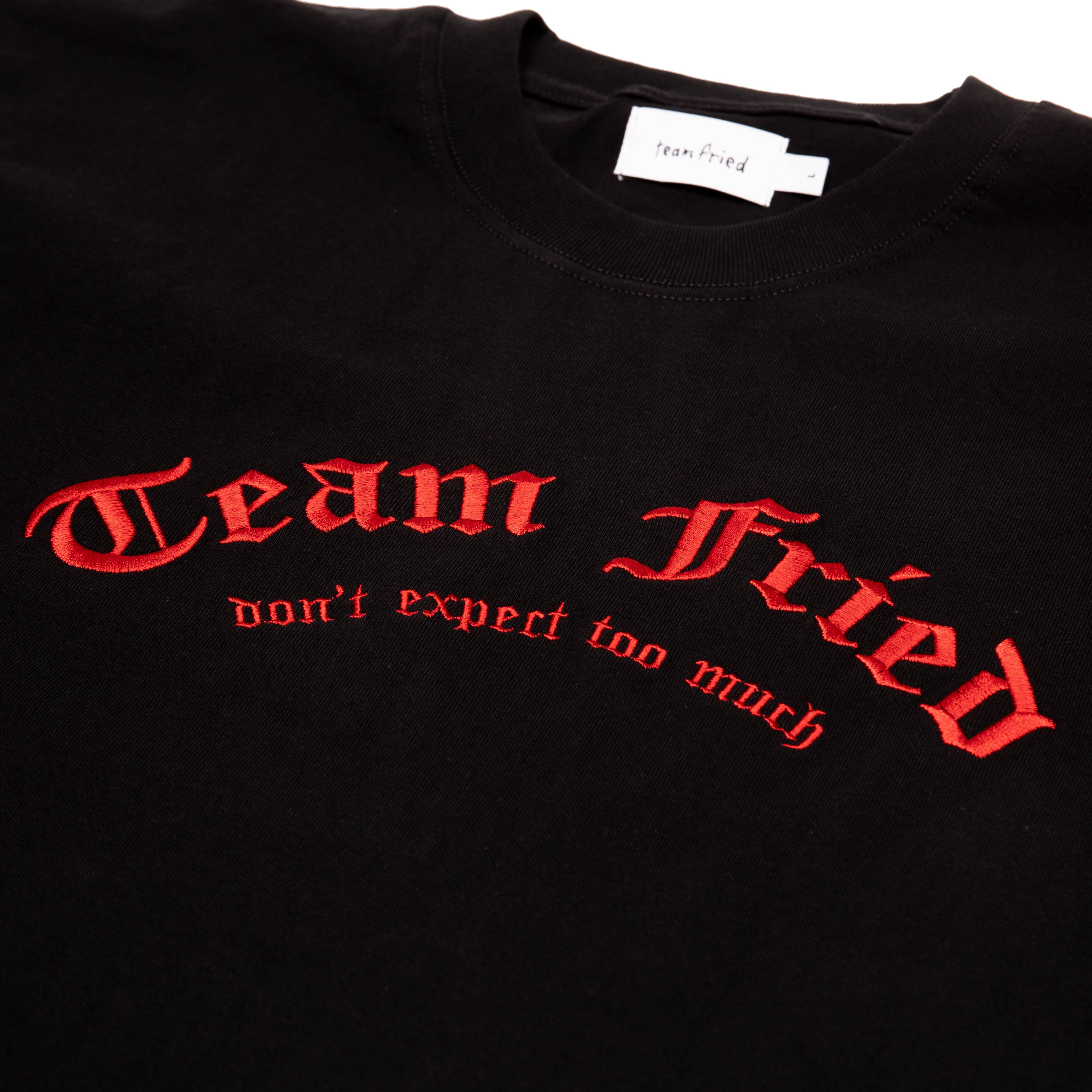 olde english t-shirt black