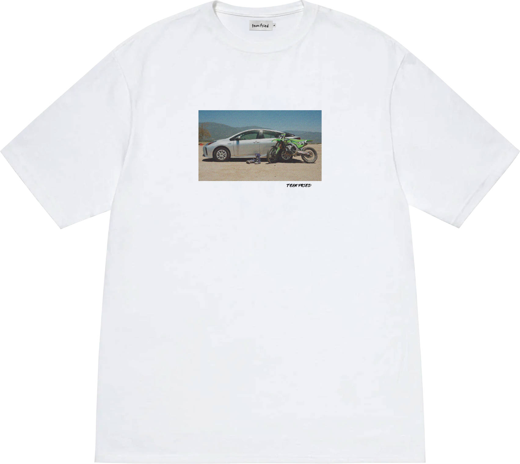 foreign t-shirt white